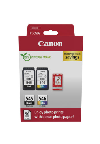 Canon 8287B008 ink cartridge 2 pc(s) Original Black, Cyan, Magenta, Yellow Canon 8287B008 ink cartridge 2 pc(s) Original Black, Cyan, Magenta, Yellow
